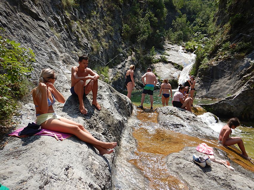 Olympus Lagoons - Enjoy nature, explore and swim - The natural slide and 9-meter waterfall