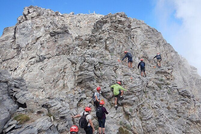 Olympus Mountain Guiding - Mytikas 2918m in a day - Christakis Valley (up to 2,450m): the prep section before the hard work