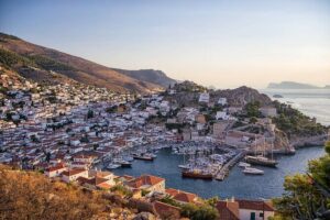 One Day Cruise From Athens to 3 Saronic Gulf Islands - On Board: Lunch Buffet, Deck Time, and the Folk Show