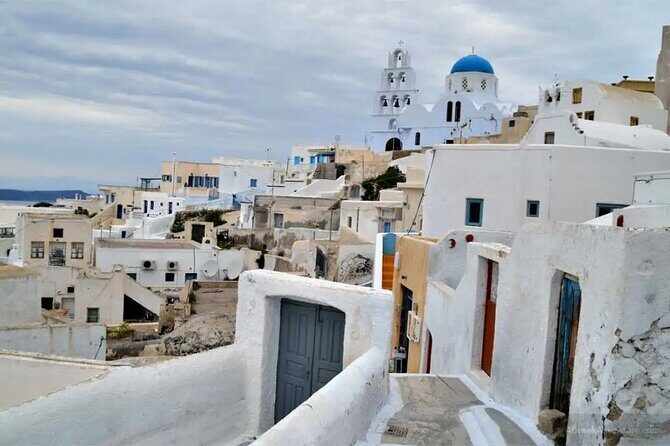 One Day in Santorini from Cruise Ship: Ultimate Island Tour - Imerovigli: The Blue Dome Photo Window (30 Minutes)