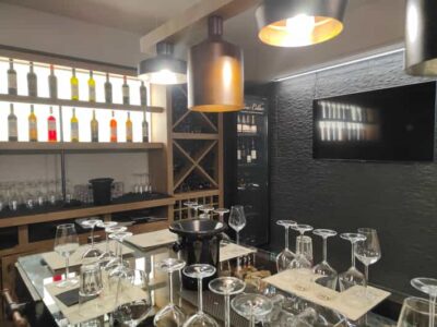 Orange & Natural Wines Of Greece with Cheese & Olive Oils - Meeting Anton at the wine shop