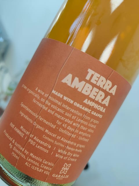 Orange & Natural Wines Of Greece with Cheese & Olive Oils - Clay jars, cement, steel, and bottle aging