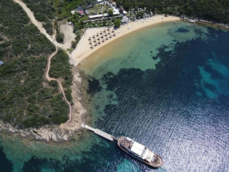 Ormos Panagias: Blue Lagoon Cruise to Ammouliani Island - What the day feels like on board