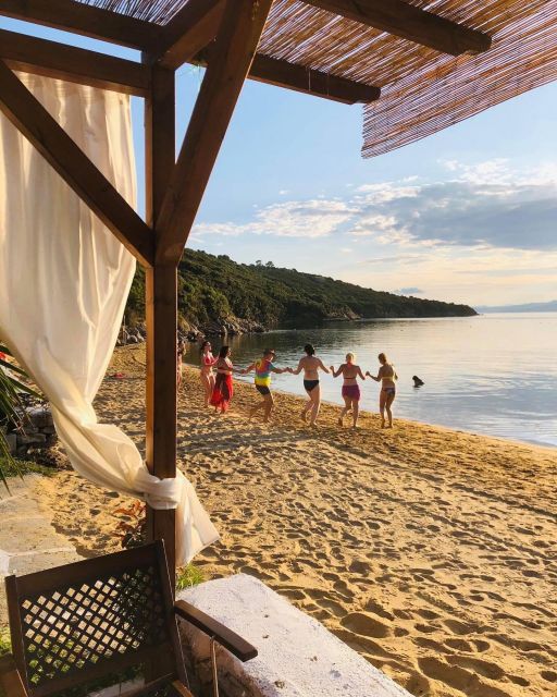 Ouranoupoli : Mount Athos & Banana beach - What the monasteries mean from 500 meters offshore