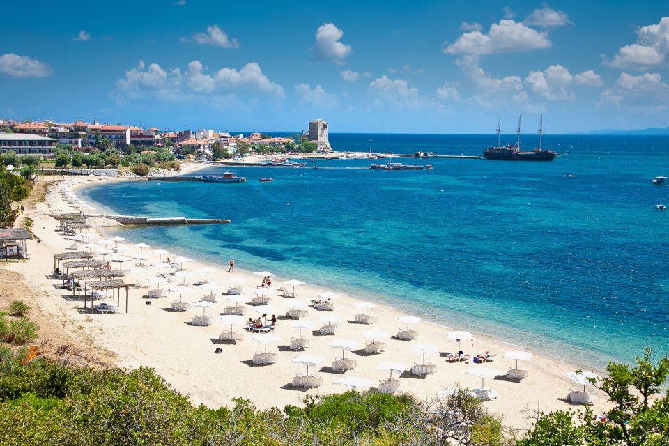 Ouranoupoli: Mount Athos Cruise with Ammouliani Island Visit - Key points at a glance