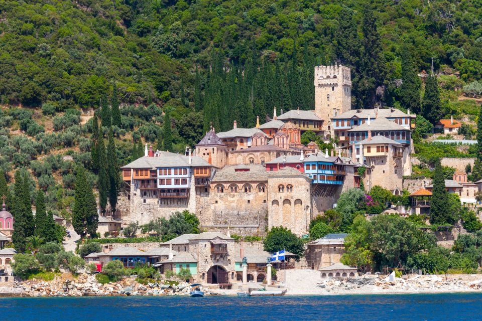 Ouranoupoli: Mount Athos Cruise with Ammouliani Island Visit - Banana Beach on Ammouliani Island