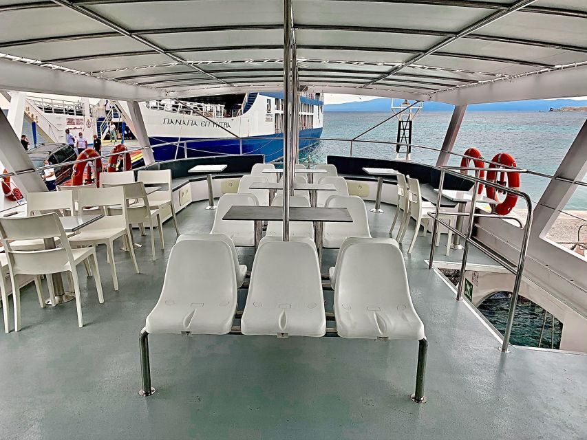 Ouranoupoli: Mount Athos Sightseeing Glass-Bottom Boat Tour - Meeting at Eirinikos: Parking in Ouranoupoli Without the Headache