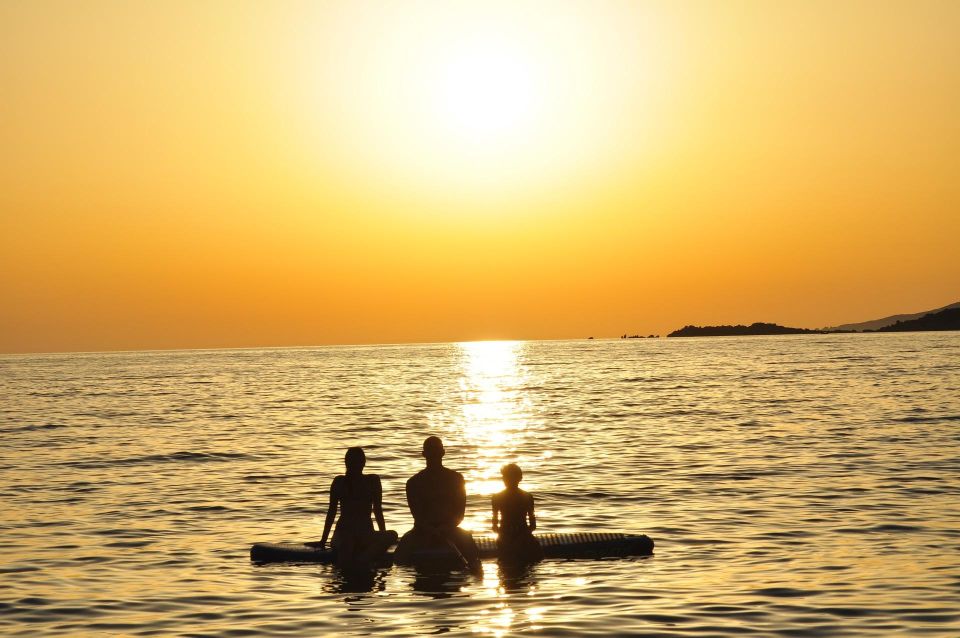 Paddle Board Rental: Glide on the Water with Ease - Seeing Santorini from a paddleboard