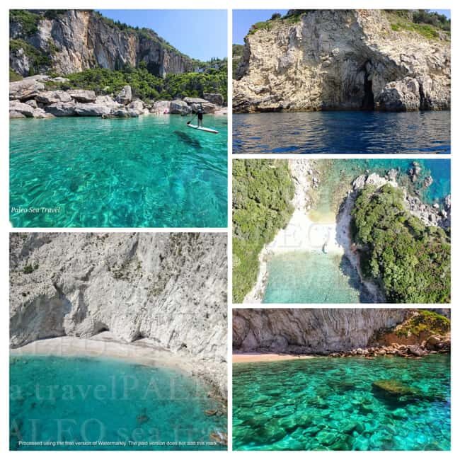 Paleokastritsa: Kasteli, Blue Caves, & Limni Beach Boat Trip - Agios Spiridonas Beach Finish Near Vrachos