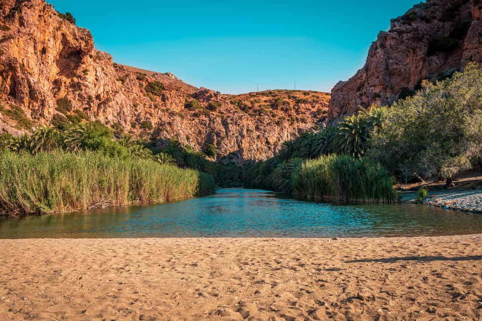 Panormo/Lavris:Preveli Beach and Kourtaliotis Gorge Day Trip - Transport, guides, and group size