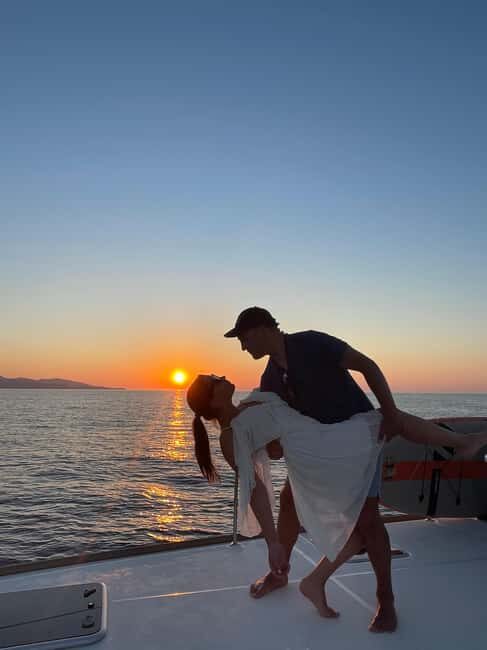 Panormo: Luxury Sunset Catamaran Cruise Sushi & Open Bar - Booking Checklist: What to Bring for a Smooth Sunset