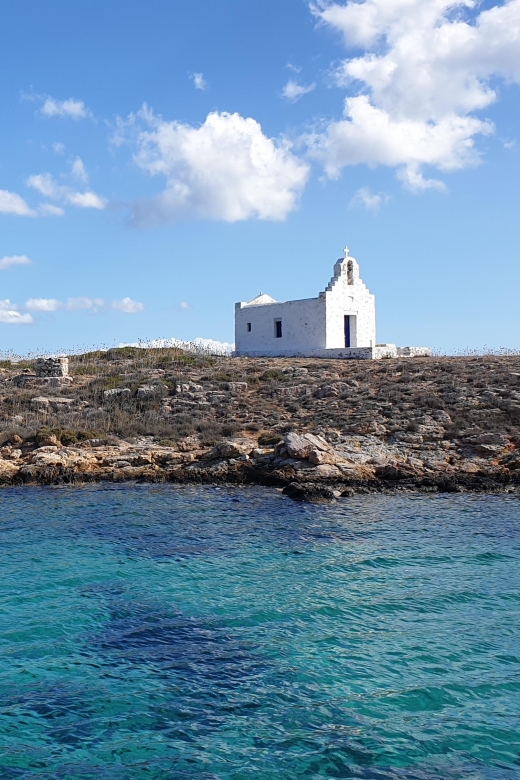 Panteronisia and Antiparos on a Pirate Boat from Paros - Setting out from Alyki at 10:00 am