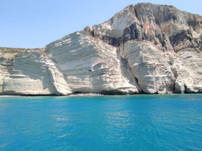 Panteronisia and Antiparos on a Pirate Boat from Paros - Cruising toward Antiparos
