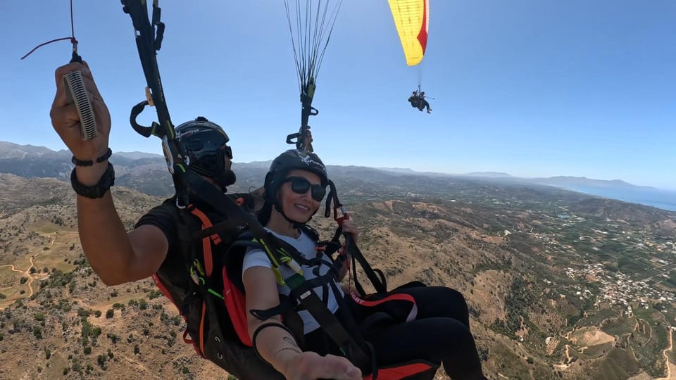 Paragliding in Chania - What kind of flight you are booking