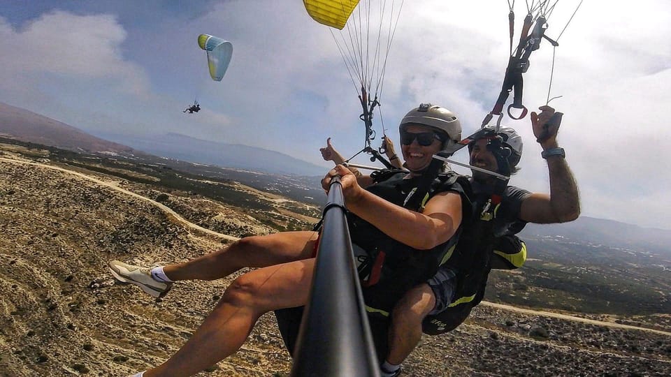 Paragliding in Chania - Meeting near Limnoupolis