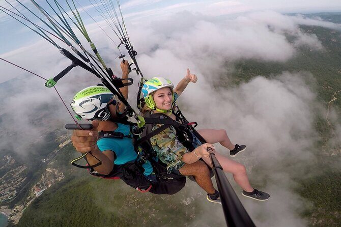 Paragliding Tandem Flight in Corfu - The Flight Length Reality: 10–15 Minutes, Plus Wind Changes