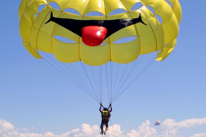Parasailing - The Ride Toward Alykes and Lazaretto Island