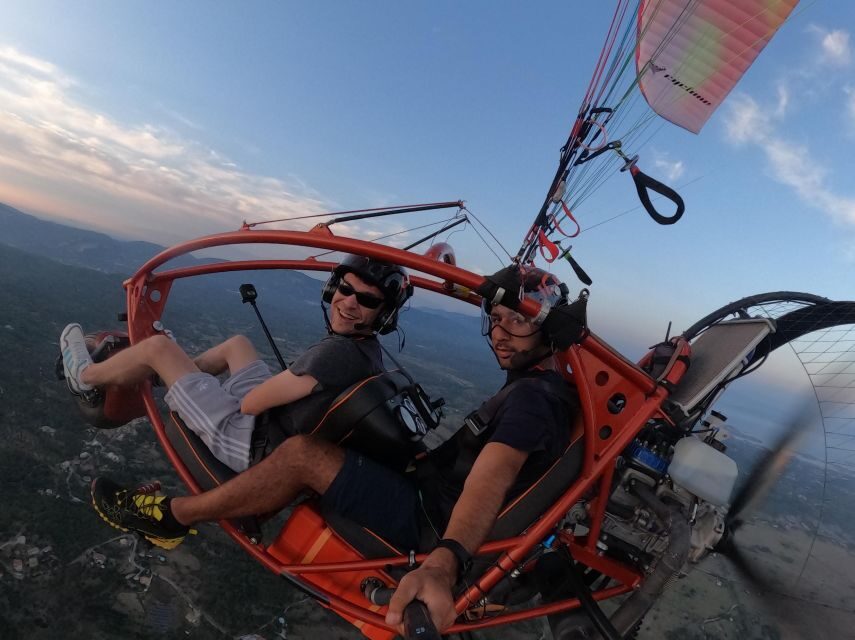 Paratrike Flight over Corfu's West Coast - Entering Corfu’s West Coast From Above, Not From a Viewpoint