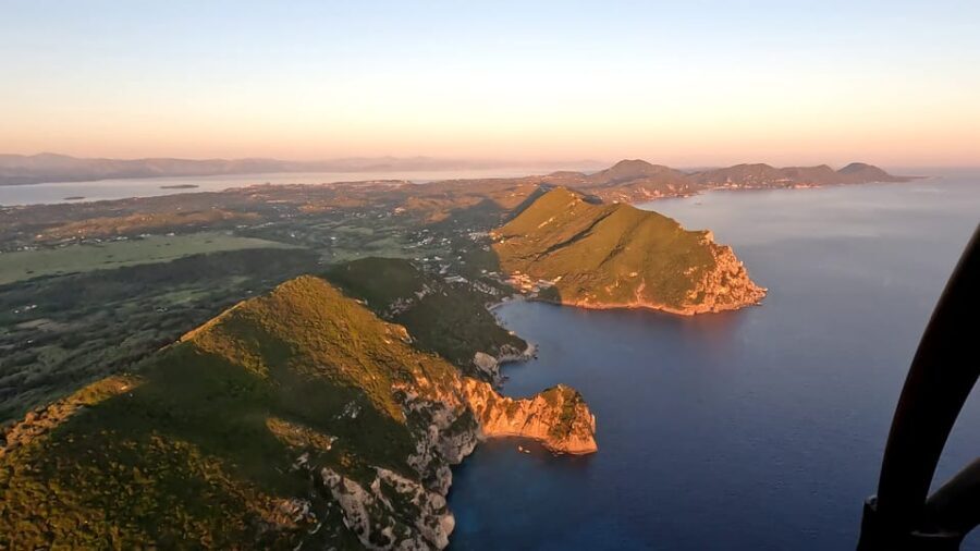Paratrike Flight over Corfu's West Coast - Strapped In: Gear Rules and the Takeoff Adrenaline