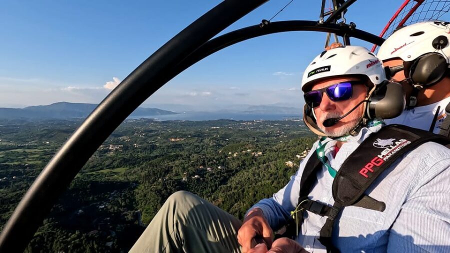 Paratrike Flight over Corfu's West Coast - 20–25 Minutes of West-Coast Views: Kontogialos and Glyfada From the Sky