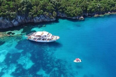 Parga, Sivota Islands and The Blue Lagoon Full Day Cruise from Corfu - Pisina Beach and the Blue Lagoon swim