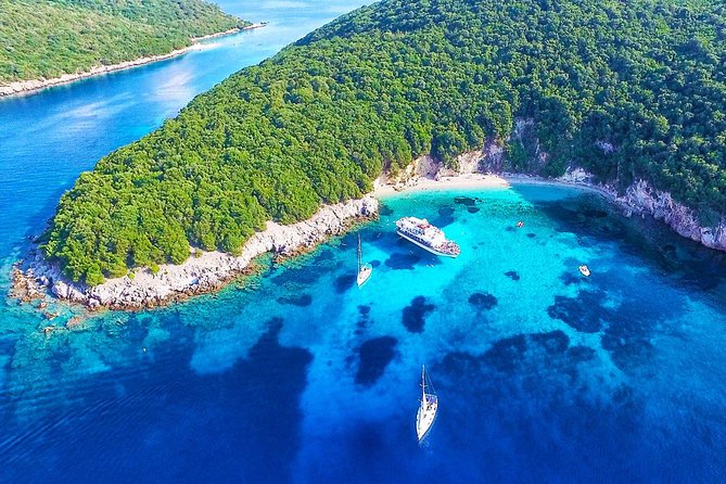 Parga & Sivota Islands Blue Lagoon Cruise from Corfu - Food, music, and the return to Corfu
