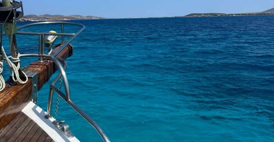 Paroikia: Despotiko & Blue Lagoon Cruise with Meal & Drinks - Quick highlights you’ll feel right away