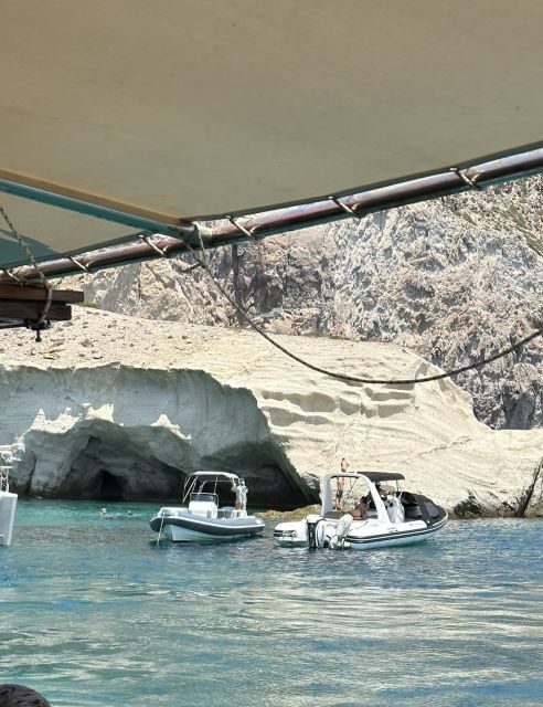 Paroikia: Despotiko & Blue Lagoon Cruise with Meal & Drinks - Setting Sail From Paroikia Port on a Traditional Wooden Boat