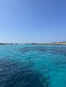 Paroikia: Despotiko & Blue Lagoon Cruise with Meal & Drinks - First Stop: Antiparos Water Time, Swim Breaks, and Boat-Only Views