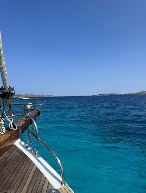 Paroikia: Despotiko & Blue Lagoon Cruise with Meal & Drinks - Despotiko and the Blue Lagoon Area: Caves, Cliffs, and Why They’re the Star
