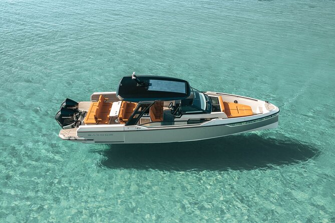 Paros-Antiparos Private Cruise on a Luxurious Saxdor 320 - Snacks, drinks, and the lunch question