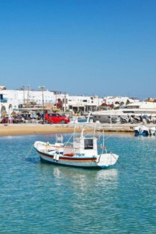 Paros & Antiparos Tour:Ferry ride, Villages & Beaches - South Paros through Aliki and Drio, then the best kind of free time at Piso Livadi