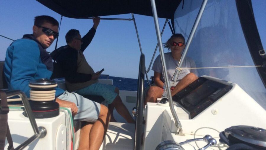 Paros: Catamaran Cruise with Swimming, Meal and Drinks - Crew service and the small-group advantage (names you may hear)