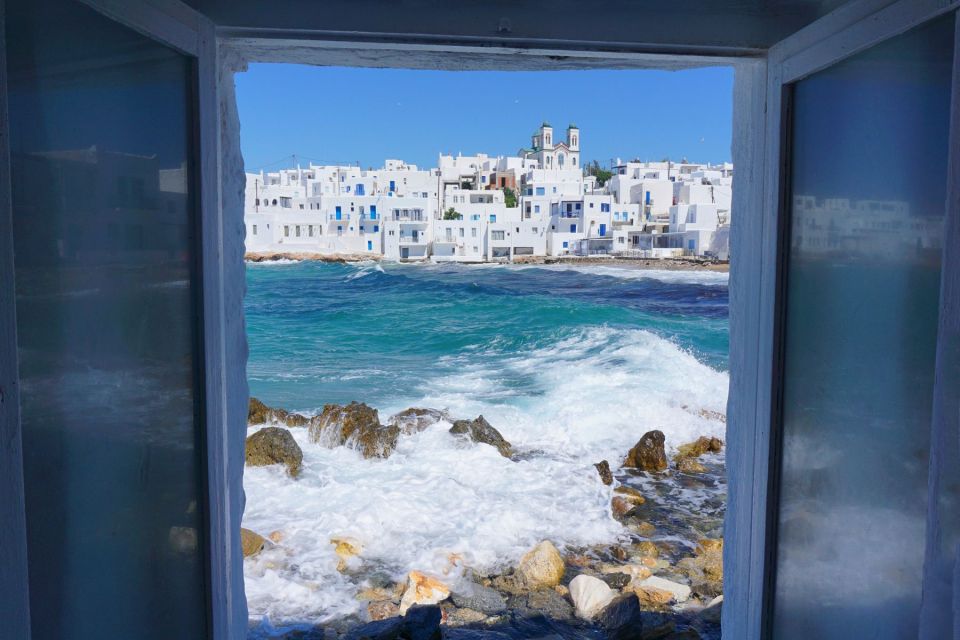 Paros: Exclusive Sunset Highlights Tour by Luxury Minivan - Piso Livadi and Alyki: short harbor glimpses
