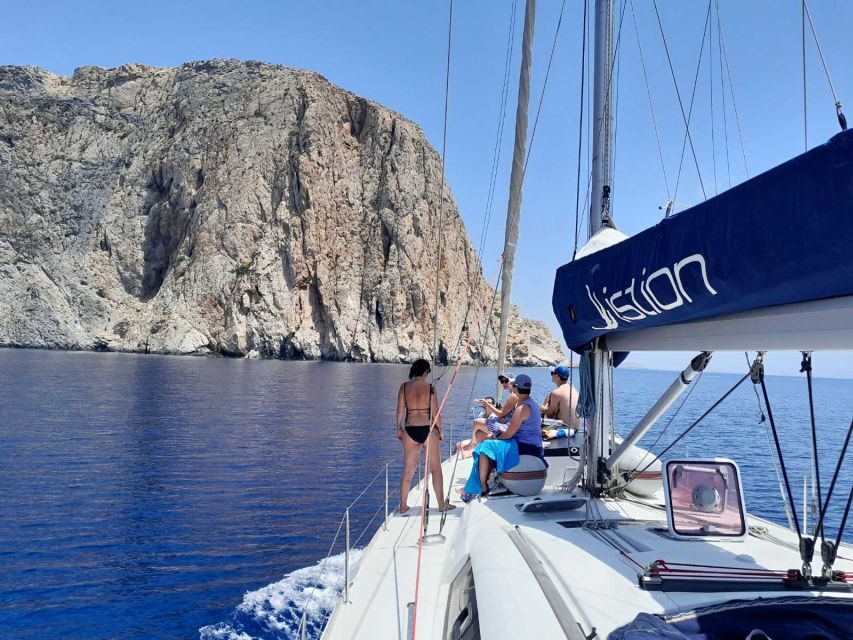 Paros: Full-Day Sailing Yacht Cruise - Sailing Past Rina’s Cave: The Morning Drive to Island Life