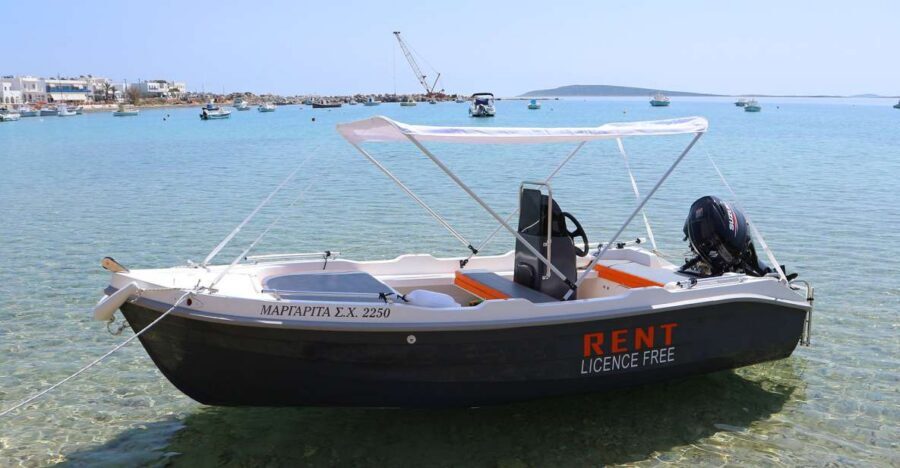 Paros: Full-Day Small Boat Rental with Self-Driving - The Boat: Size, Power, and Who Should (and Shouldn’t) Drive