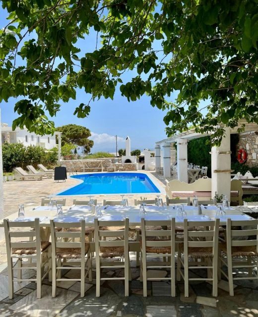 Paros: Greek Cooking Class with Full Meal - Parian wine, the meal at the end, and the feel-good extras
