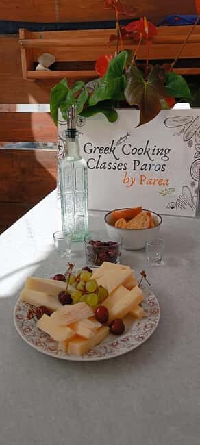 Paros: Greek Cooking Class with Meal and Wine - A home-kitchen class in Paros at Parea Cuisine