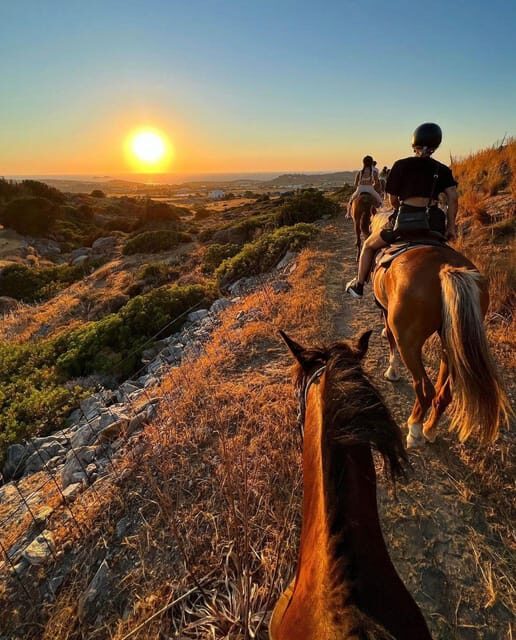 Paros: Horseback Riding Tour at Sunset - Horses, Helmets, and Dressing for Real Riding Safety