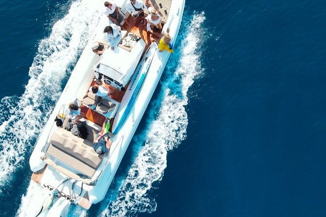 PAROS Private premium boat trip to Antiparos & Despotiko islands - The optional seaside lunch