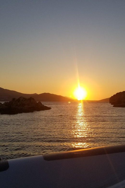 Paros: Sensational Sunset Cruise - Why a sunset RIB ride works so well in Paros