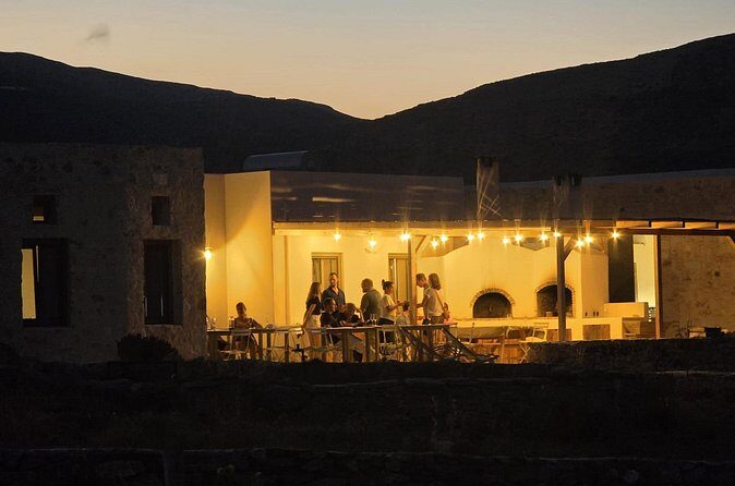 Paros Wine Tasting at a Local Winery - Snacks and conversation: what you get beyond the wine