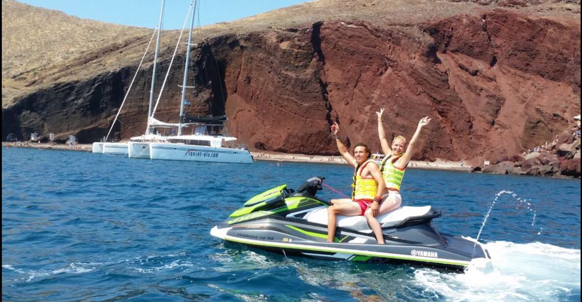 Perivolos: Private South Coast Discovery on a Jet Ski - Mesa Pigadia is the payoff