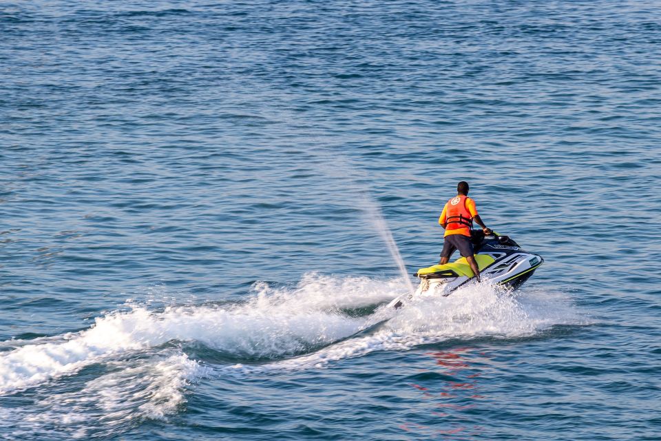 Perivolos: Private South Coast Discovery on a Jet Ski - Heading southwest toward Vlyhada