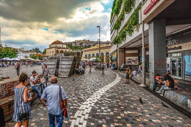 Philosophy and Democracy tour of Athens - Plaka and the Final Monument Stop: Keep the Day Human