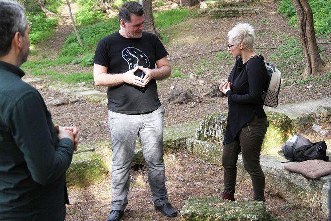 Philosophy Experiential Workshop at Plato's Academy Park -Athens - The 2-hour flow: museum start, text work, and the Gymnasium ruins