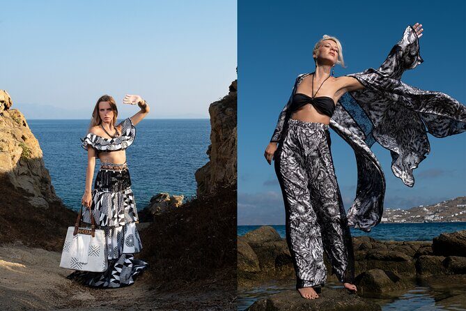Photography Session in Mykonos - Meet-up details and what to bring for wind-and-wait free photos