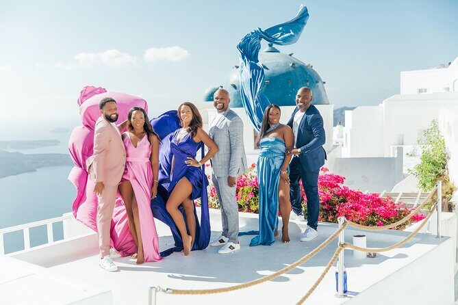 Photoshoot in Flying Dresses in Santorini - Key things I’d focus on before you book
