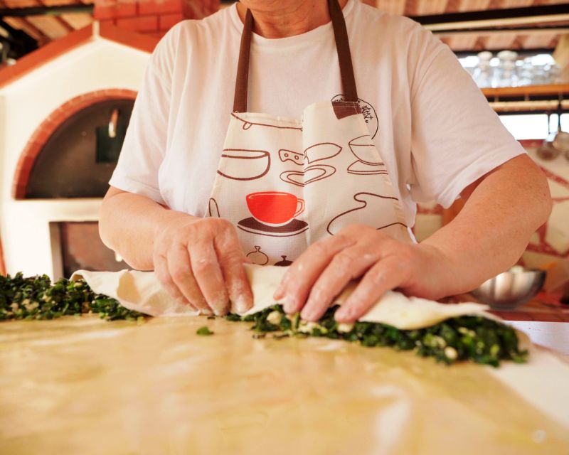 Phyllo Pie Baking Class @ Lefkada Micro Farm - Starting in the organic garden