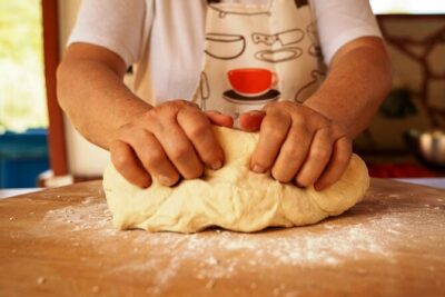 Phyllo Pies Baking Class @ Lefkada Micro Farm - Meeting Andreas and starting with coffee